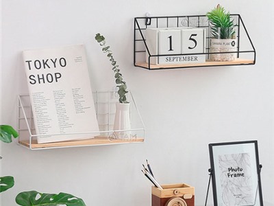 Kệ sắt treo tường trang trí đơn giản số 19